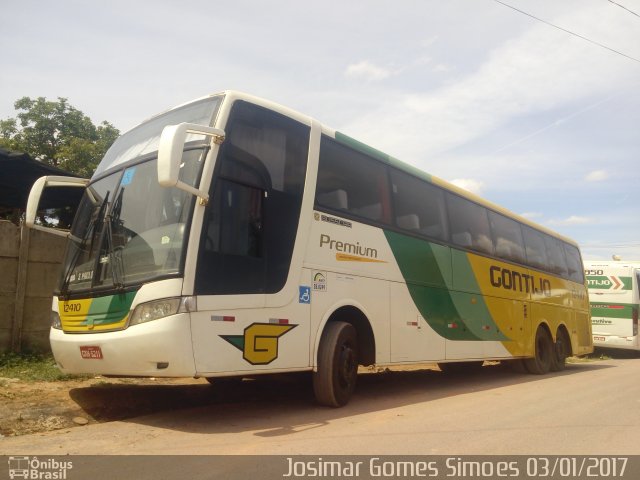 Empresa Gontijo de Transportes 12410 na cidade de Minas Novas, Minas Gerais, Brasil, por Josimar Gomes Simoes. Número da foto: #4747256.