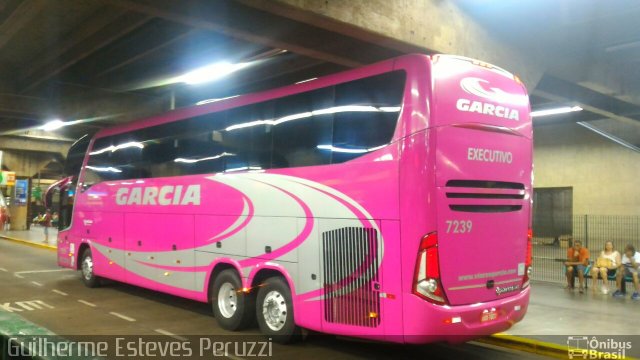Viação Garcia 7239 na cidade de São Paulo, São Paulo, Brasil, por Guilherme Esteves Peruzzi. Número da foto: #4745428.