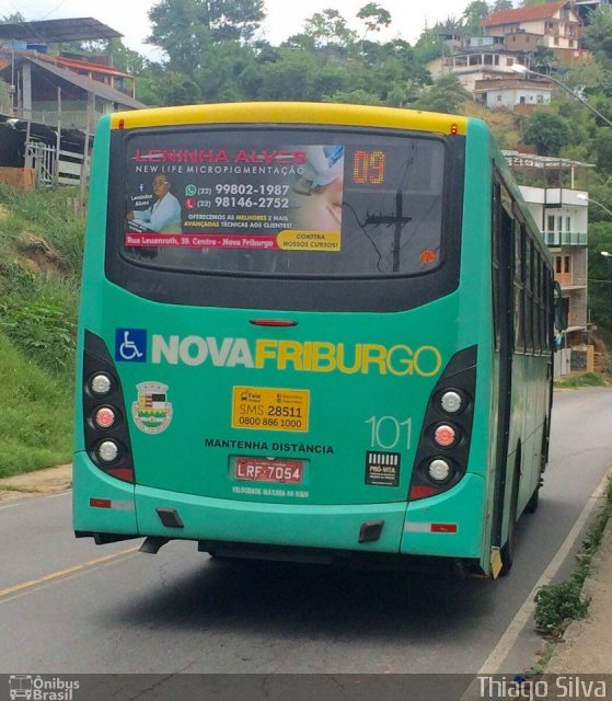 FAOL - Friburgo Auto Ônibus 101 na cidade de Nova Friburgo, Rio de Janeiro, Brasil, por Thiago Silva. ID da foto: 4746993.