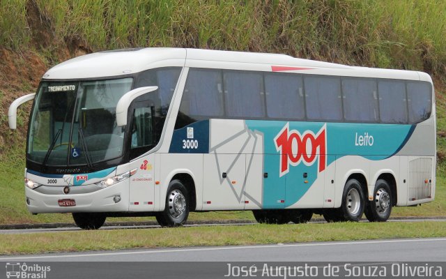 Auto Viação 1001 3000 na cidade de Paracambi, Rio de Janeiro, Brasil, por José Augusto de Souza Oliveira. Número da foto: #5387726.