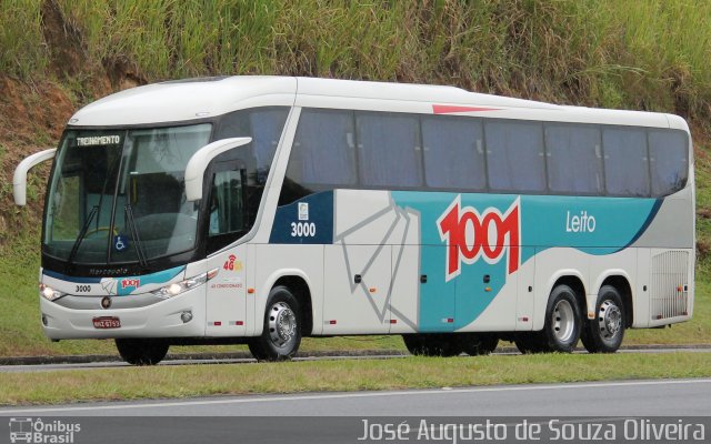 Auto Viação 1001 3000 na cidade de Paracambi, Rio de Janeiro, Brasil, por José Augusto de Souza Oliveira. ID da foto: 5387726.