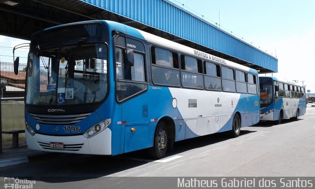 VB Transportes e Turismo 1796 na cidade de Campinas, São Paulo, Brasil, por Matheus Gabriel dos Santos. Número da foto: #5388960.