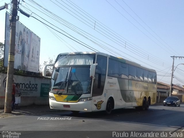 Empresa Gontijo de Transportes 12695 na cidade de Matozinhos, Minas Gerais, Brasil, por Paulo Alexandre da Silva. Número da foto: #5387513.