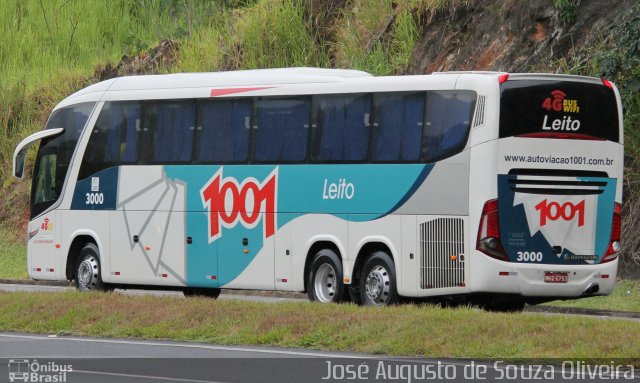 Auto Viação 1001 3000 na cidade de Paracambi, Rio de Janeiro, Brasil, por José Augusto de Souza Oliveira. ID da foto: 5387720.