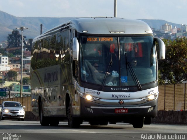Kopereck Turismo 450 na cidade de Belo Horizonte, Minas Gerais, Brasil, por Adão Raimundo Marcelino. Número da foto: #5388956.