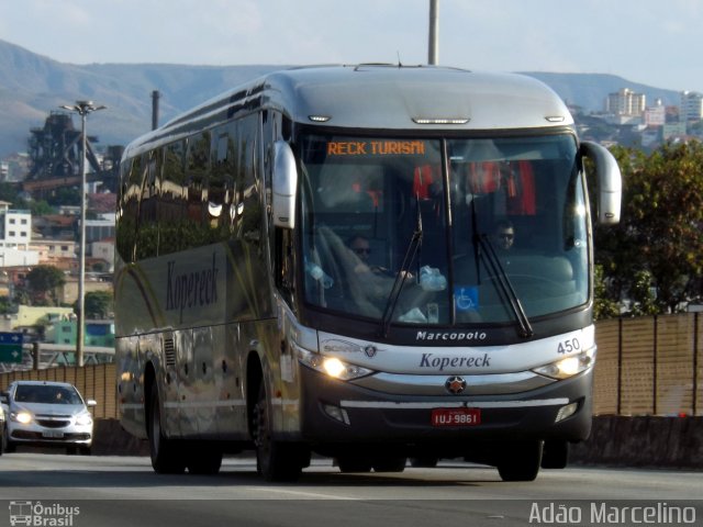 Kopereck Turismo 450 na cidade de Belo Horizonte, Minas Gerais, Brasil, por Adão Raimundo Marcelino. ID da foto: 5388956.