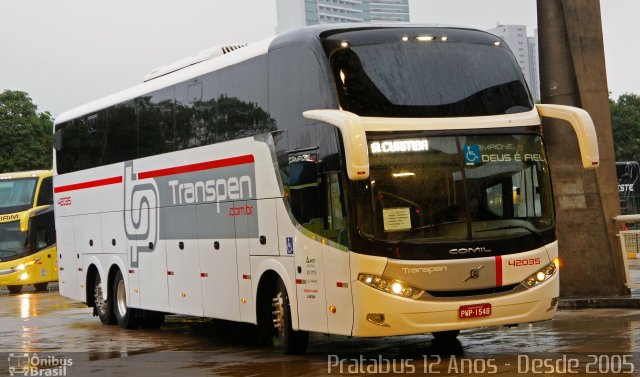 Transpen Transporte Coletivo e Encomendas 42035 na cidade de Curitiba, Paraná, Brasil, por Cristiano Soares da Silva. Número da foto: #5388937.