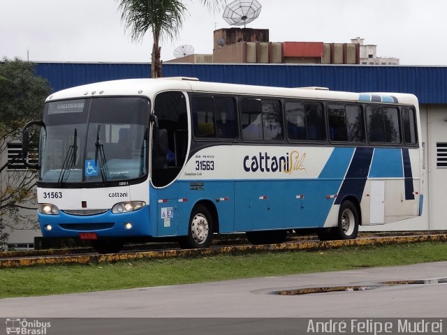 Cattani Sul Transportes e Turismo 31563 na cidade de União da Vitória, Paraná, Brasil, por André Felipe Mudrei. ID da foto: 5408770.