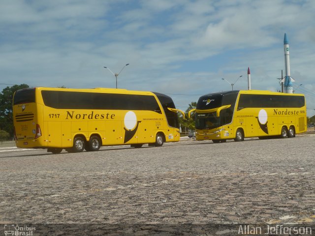 Viação Nordeste 1717 na cidade de Natal, Rio Grande do Norte, Brasil, por Allan Jefferson. Número da foto: #5411111.