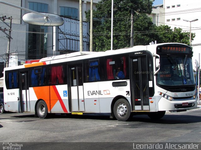 Evanil Transportes e Turismo RJ 132.112 na cidade de Nova Iguaçu, Rio de Janeiro, Brasil, por Leonardo Alecsander. Número da foto: #5411272.