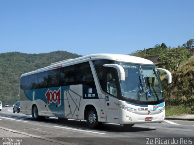 Auto Viação 1001 RJ 108.281 na cidade de Petrópolis, Rio de Janeiro, Brasil, por Zé Ricardo Reis. Número da foto: #5410061.