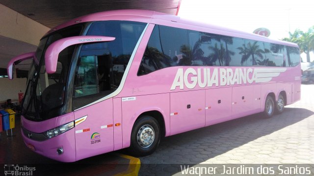 Viação Águia Branca 32070 na cidade de Guaratinguetá, São Paulo, Brasil, por Wagner Jardim dos Santos. Número da foto: #5409724.