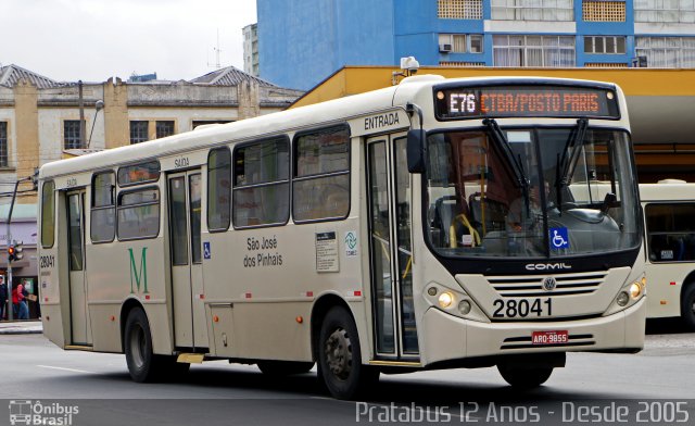 Viação Marumbi 28041 na cidade de Curitiba, Paraná, Brasil, por Cristiano Soares da Silva. ID da foto: 5411056.