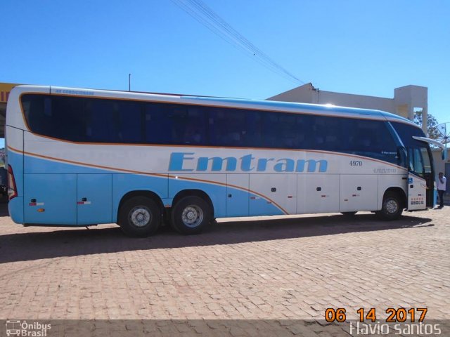 Emtram 4970 na cidade de Barra da Estiva, Bahia, Brasil, por Matheus  Nascimento. Número da foto: #5413808.