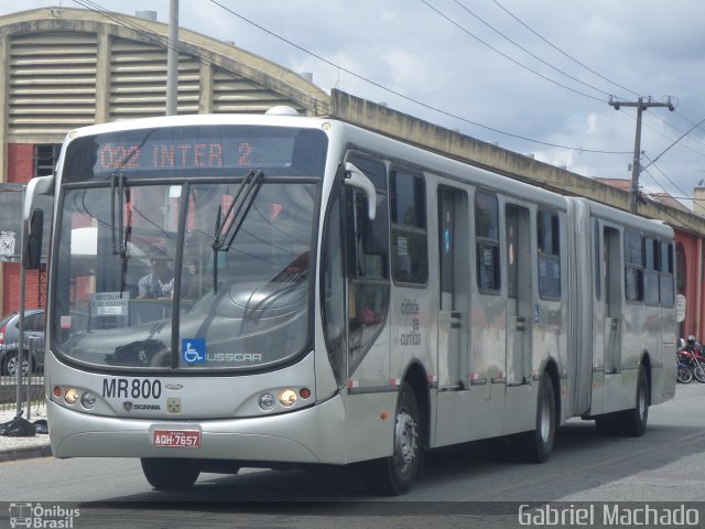 Auto Viação Mercês MR800 na cidade de Curitiba, Paraná, Brasil, por Gabriel Machado. Número da foto: #5414373.