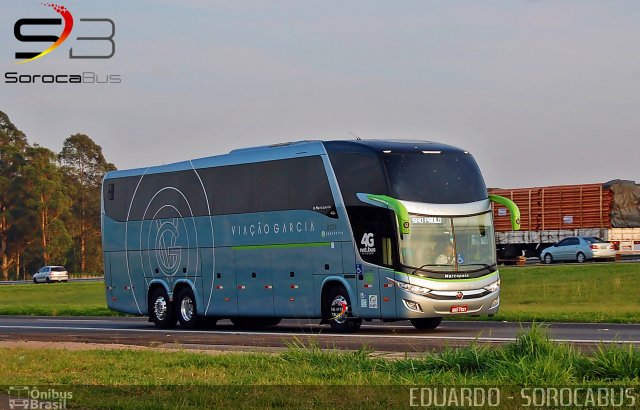 Viação Garcia 8524 na cidade de Sorocaba, São Paulo, Brasil, por EDUARDO - SOROCABUS. ID da foto: 5413585.