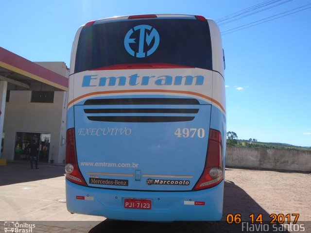 Emtram 4970 na cidade de Barra da Estiva, Bahia, Brasil, por Matheus  Nascimento. Número da foto: #5413810.