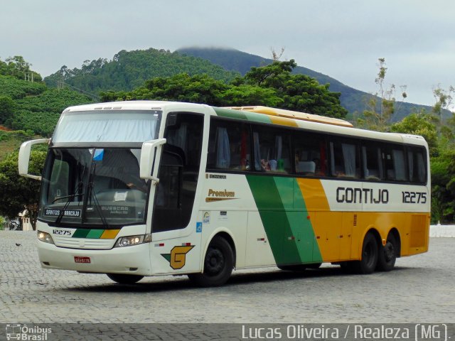 Empresa Gontijo de Transportes 12275 na cidade de Manhuaçu, Minas Gerais, Brasil, por Lucas Oliveira. Número da foto: #5412570.