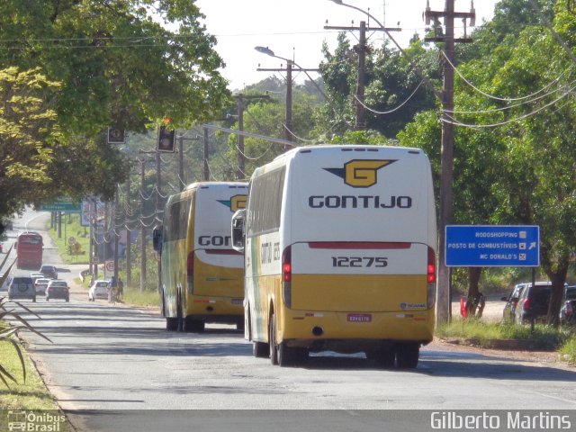 Empresa Gontijo de Transportes 12275 na cidade de Guarapari, Espírito Santo, Brasil, por Gilberto Martins. Número da foto: #5413355.