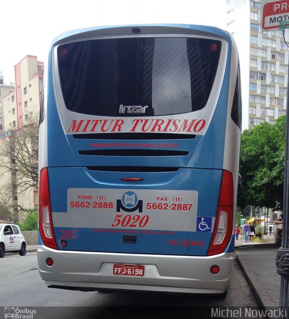 Mitur Turismo e Transportadora Turística 5020 na cidade de São Paulo, São Paulo, Brasil, por Michel Nowacki. Número da foto: #5414736.