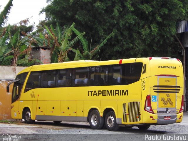 Viação Itapemirim 60705  na cidade de Pinhais, Paraná, Brasil, por Paulo Gustavo. Número da foto: #5415992.