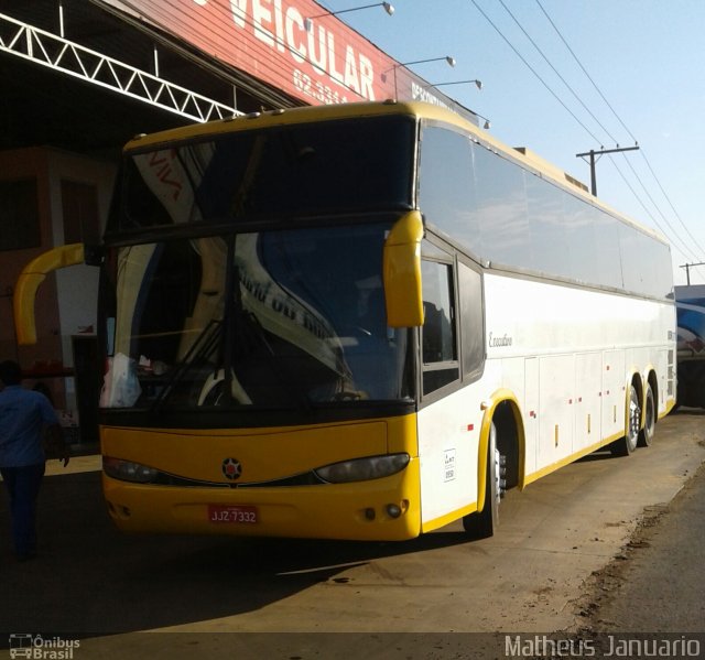 Ônibus Particulares 7332 na cidade de Anápolis, Goiás, Brasil, por Matheus Januario. Número da foto: #5415960.