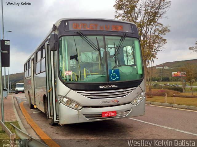 Jundiá Transportadora Turistica 1141 na cidade de Mairinque, São Paulo, Brasil, por Weslley Kelvin Batista. Número da foto: #5416379.