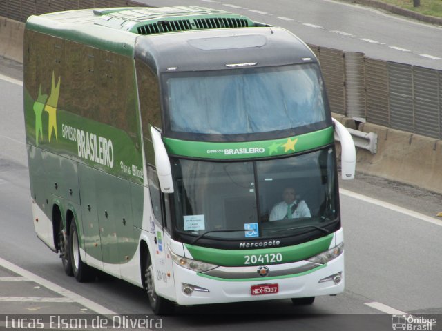 Expresso Brasileiro 204120 na cidade de Aparecida, São Paulo, Brasil, por Lucas Elson de Oliveira. Número da foto: #5415895.