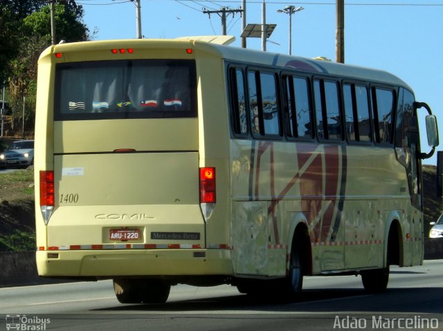 Leutur Fretamento e Turismo 1400 na cidade de Belo Horizonte, Minas Gerais, Brasil, por Adão Raimundo Marcelino. ID da foto: 5416577.