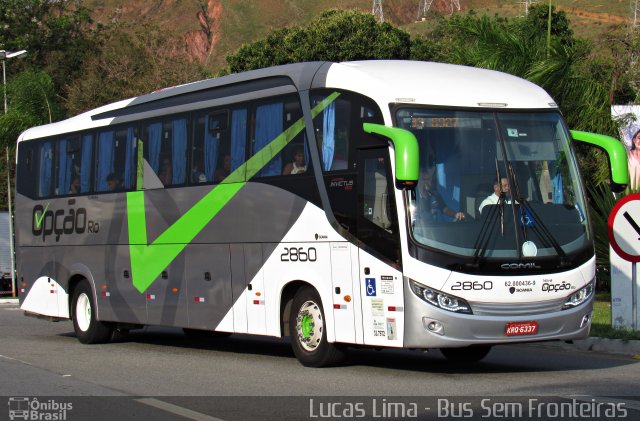 Nova Opção Turismo 2860 na cidade de Aparecida, São Paulo, Brasil, por Lucas Lima. Número da foto: #5415647.