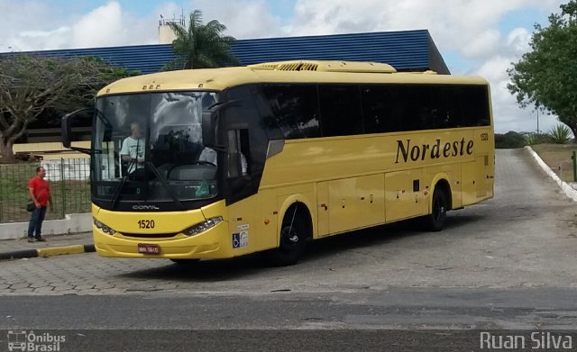 Viação Nordeste 1520 na cidade de Campina Grande, Paraíba, Brasil, por Ruan Silva. ID da foto: 5415700.