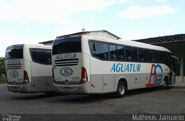 Aguatur Transporte e Turismo 12300 na cidade de Anápolis, Goiás, Brasil, por Matheus Januario. Número da foto: #5415952.