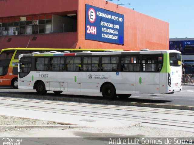 Transportes Paranapuan B10067 na cidade de Rio de Janeiro, Rio de Janeiro, Brasil, por André Luiz Gomes de Souza. Número da foto: #5416150.