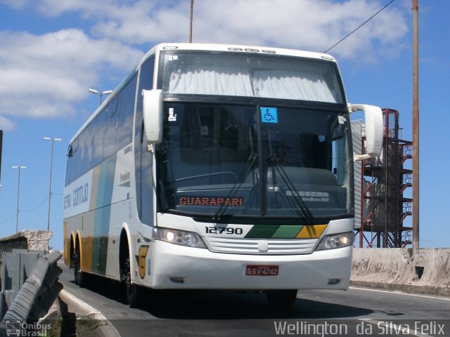 Empresa Gontijo de Transportes 12790 na cidade de Vitória, Espírito Santo, Brasil, por Wellington  da Silva Felix. ID da foto: 5418554.