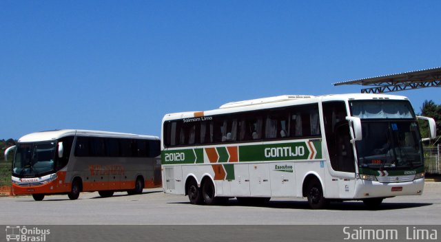 Empresa Gontijo de Transportes 20120 na cidade de Guarapari, Espírito Santo, Brasil, por Saimom  Lima. ID da foto: 5418144.