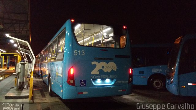 FAOL - Friburgo Auto Ônibus 513 na cidade de Nova Friburgo, Rio de Janeiro, Brasil, por Giuseppe Carvalho. Número da foto: #5417434.