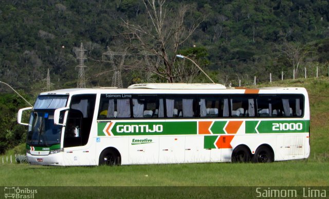 Empresa Gontijo de Transportes 21000 na cidade de Guarapari, Espírito Santo, Brasil, por Saimom  Lima. ID da foto: 5418137.