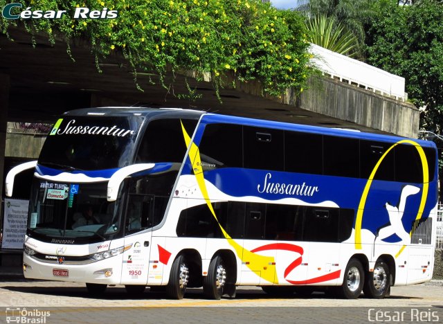 Sussantur 1950 na cidade de Belo Horizonte, Minas Gerais, Brasil, por César Ônibus. Número da foto: #5418876.
