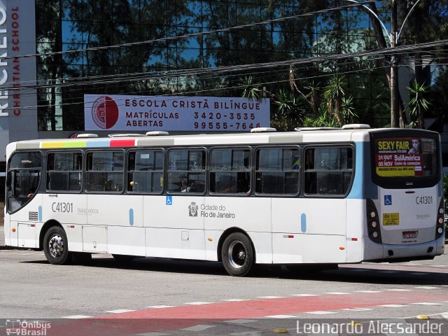 Real Auto Ônibus C41301 na cidade de Rio de Janeiro, Rio de Janeiro, Brasil, por Leonardo Alecsander. Número da foto: #5418906.