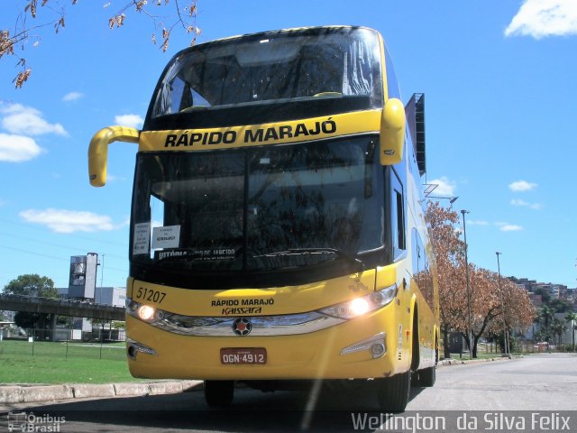 Rápido Marajó 51207 na cidade de Vitória, Espírito Santo, Brasil, por Wellington  da Silva Felix. ID da foto: 5418527.