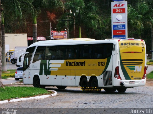 Viação Nacional 16125 na cidade de Manhuaçu, Minas Gerais, Brasil, por Jones Bh. Número da foto: #5418110.