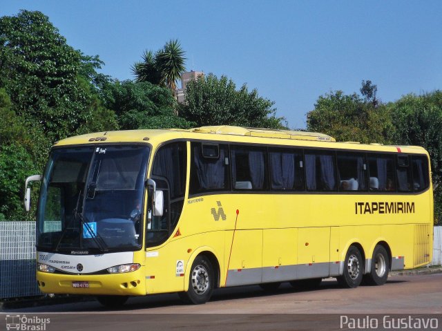 Viação Itapemirim 7001 na cidade de Curitiba, Paraná, Brasil, por Paulo Gustavo. ID da foto: 5417955.