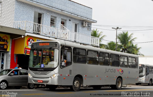 Jundiá Transportadora Turistica 1157 na cidade de Peruíbe, São Paulo, Brasil, por Ricardo Luiz. ID da foto: 5418679.