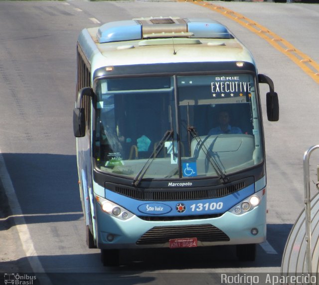 Viação São Luiz 13100 na cidade de Conselheiro Lafaiete, Minas Gerais, Brasil, por Rodrigo  Aparecido. Número da foto: #5419183.
