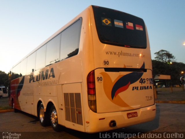 Pluma Conforto e Turismo 7226 na cidade de São Paulo, São Paulo, Brasil, por Luis Philippe Cardoso Coelho. ID da foto: 5420320.