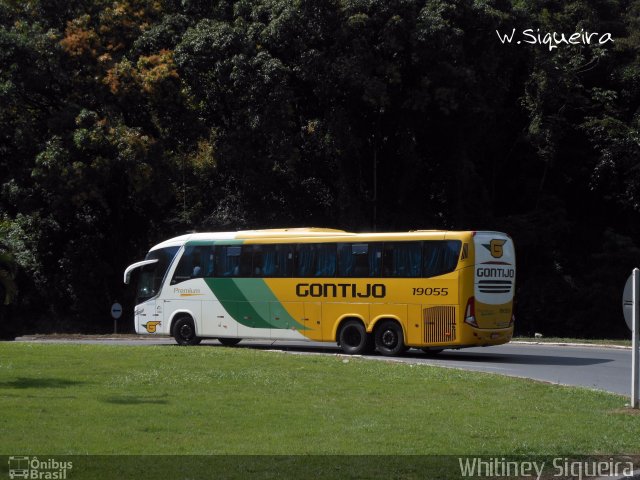 Empresa Gontijo de Transportes 19055 na cidade de Viana, Espírito Santo, Brasil, por Whitiney Siqueira. Número da foto: #5421684.