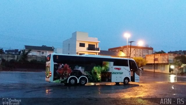 Eucatur - Empresa União Cascavel de Transportes e Turismo 4433 na cidade de Santo Antônio do Sudoeste, Paraná, Brasil, por Alexandre Rodrigo. Número da foto: #5422109.