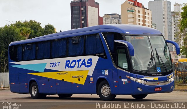 RodeRotas - Rotas de Viação do Triângulo 72317 na cidade de Curitiba, Paraná, Brasil, por Cristiano Soares da Silva. ID da foto: 5420863.