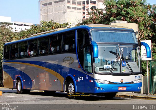 Expresso do Sul 2329 na cidade de São Paulo, São Paulo, Brasil, por Jones Bh. ID da foto: 5421488.