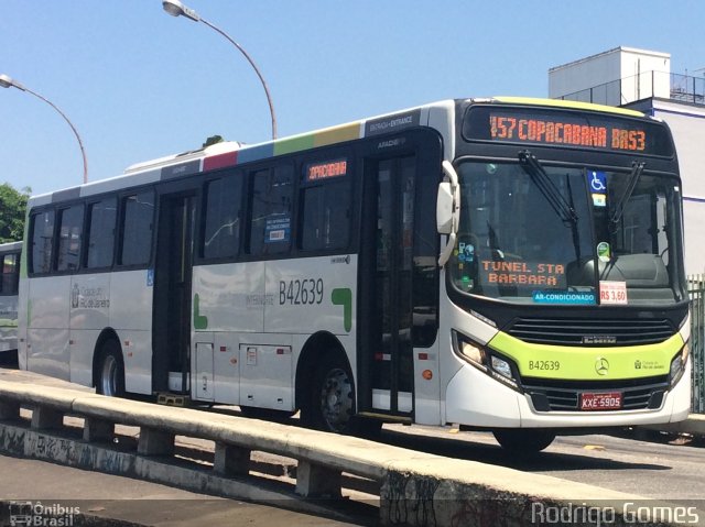Viação Acari B42639 na cidade de Rio de Janeiro, Rio de Janeiro, Brasil, por Rodrigo Gomes. Número da foto: #5420222.